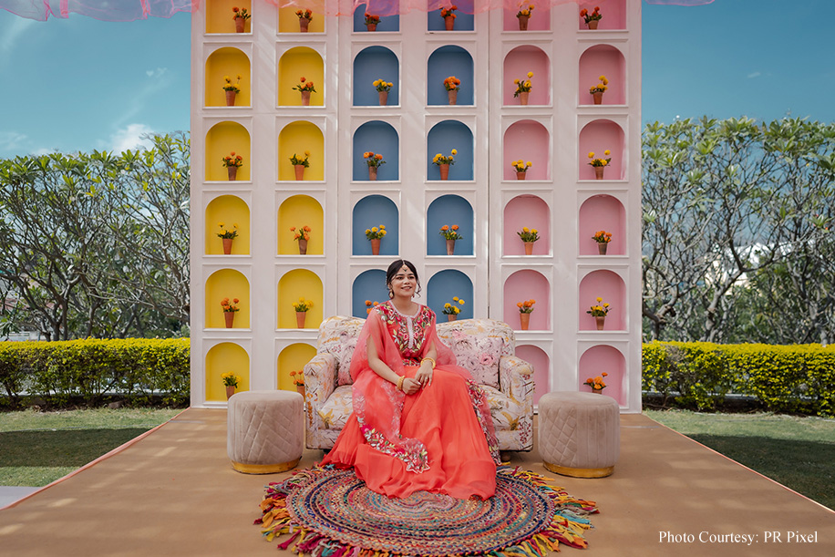 Anushsree and Rohit, Hotel Lakend, Udaipur