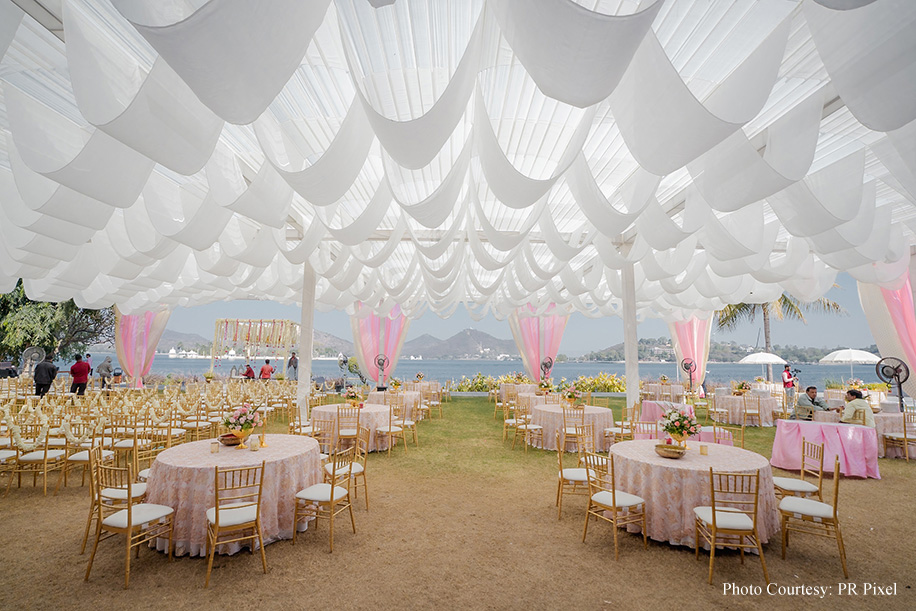 Anushsree and Rohit, Hotel Lakend, Udaipur