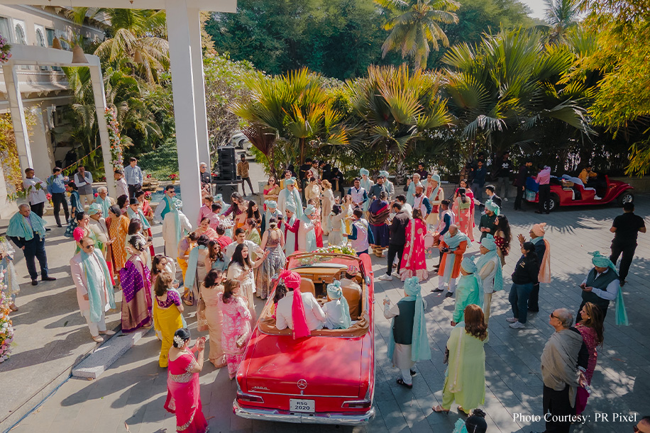 Anushsree and Rohit, Hotel Lakend, Udaipur