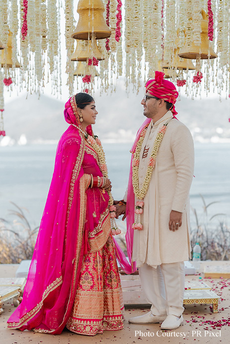 Anushsree and Rohit, Hotel Lakend, Udaipur