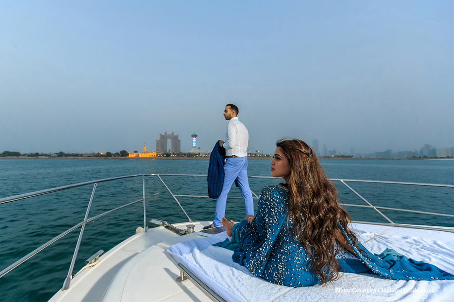 Megha and Ayush, Abu Dhabi, UAE