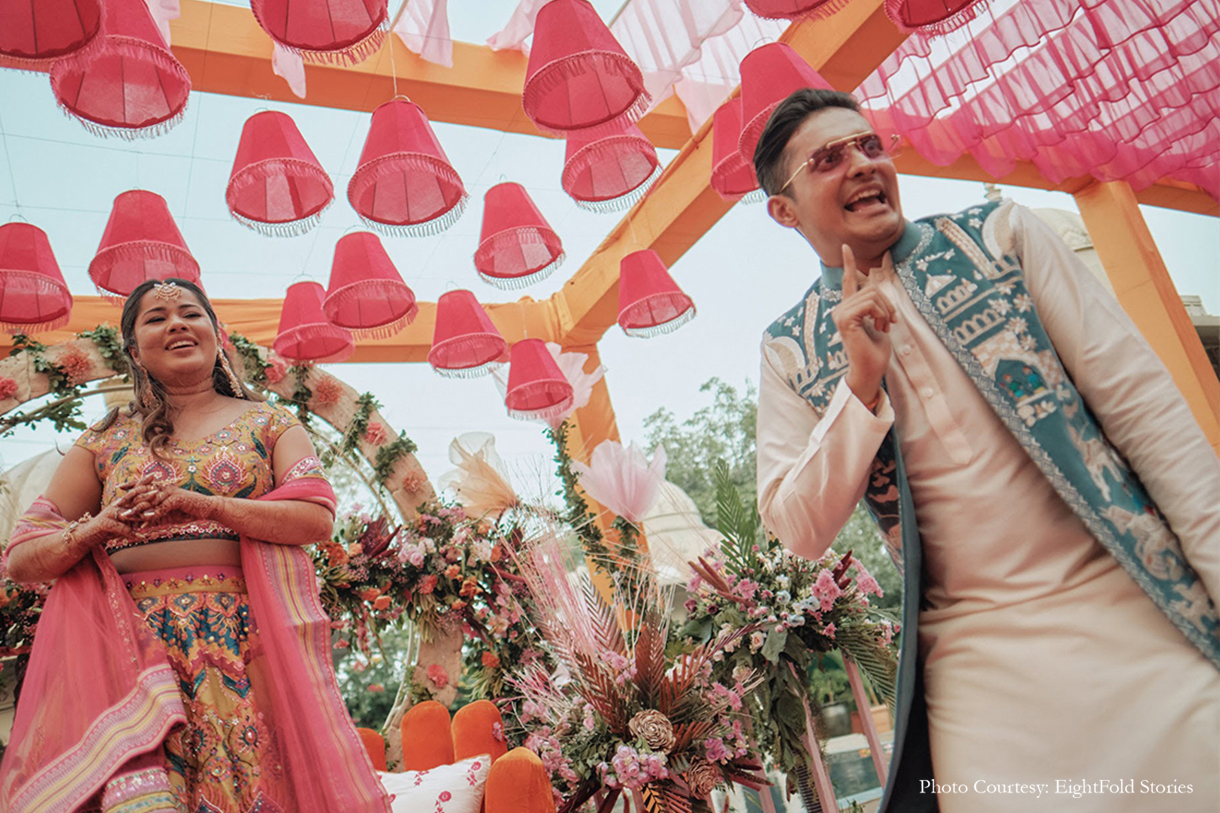 Ayushree Baruha and Saharsh Surana, Fairmont Jaipur