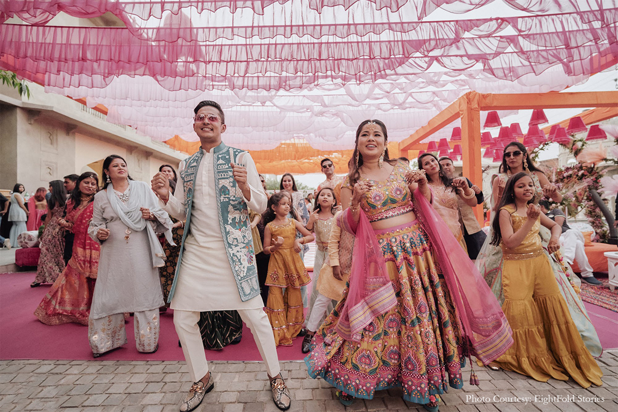 Ayushree Baruha and Saharsh Surana, Fairmont Jaipur