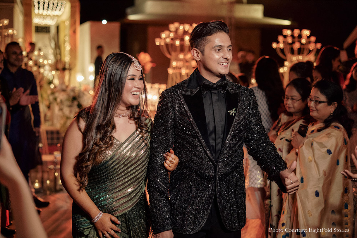 Ayushree Baruha and Saharsh Surana, Fairmont Jaipur