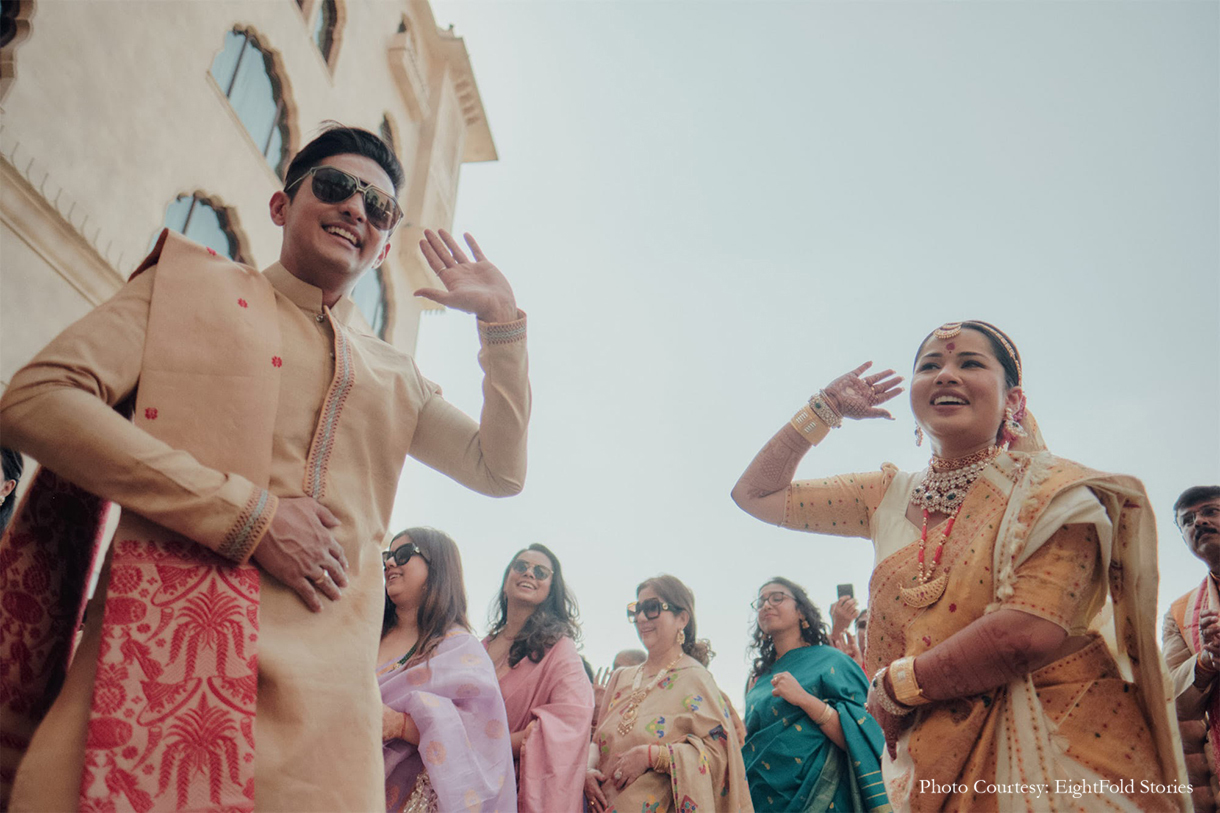 Ayushree Baruha and Saharsh Surana, Fairmont Jaipur