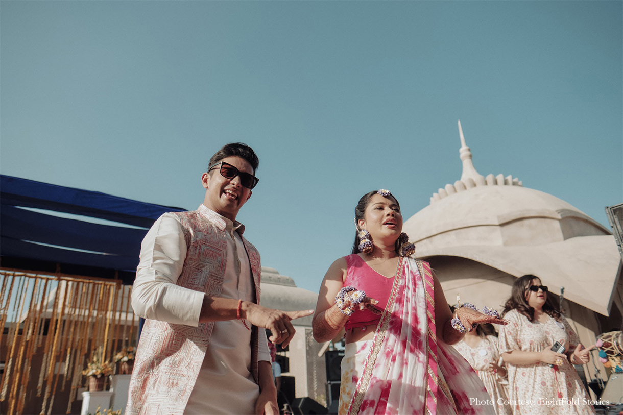 Ayushree Baruha and Saharsh Surana, Fairmont Jaipur