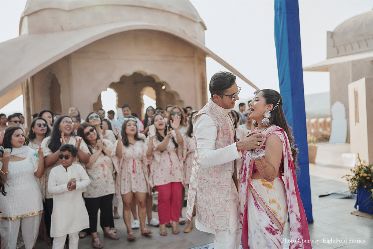 Ayushree Baruha and Saharsh Surana, Fairmont Jaipur