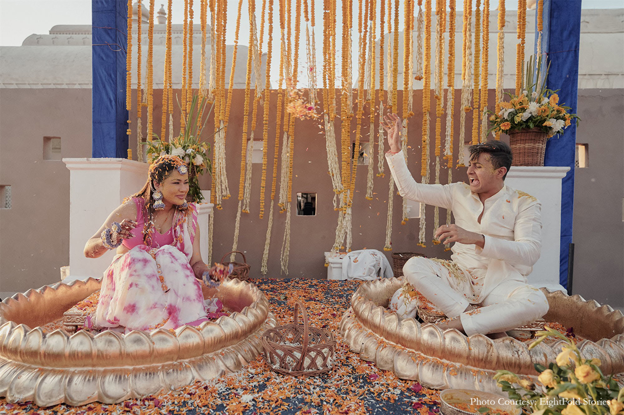 Ayushree Baruha and Saharsh Surana, Fairmont Jaipur