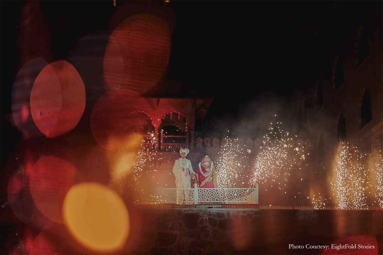 Ayushree Baruha and Saharsh Surana, Fairmont Jaipur