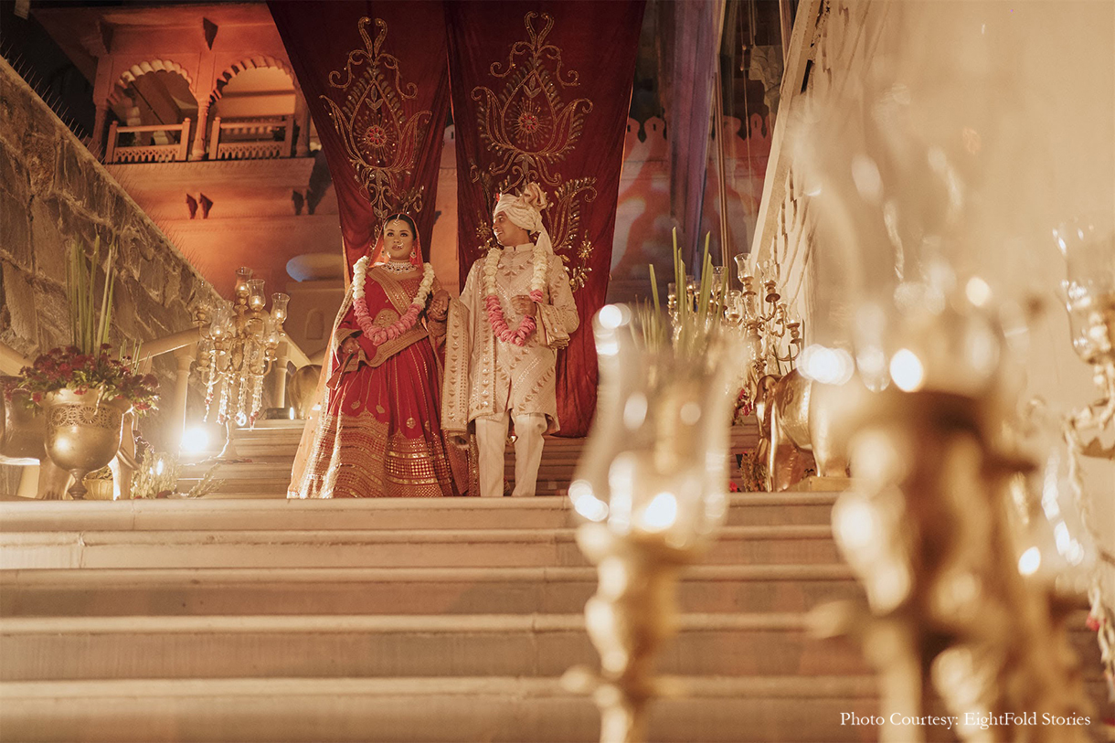 Ayushree Baruha and Saharsh Surana, Fairmont Jaipur