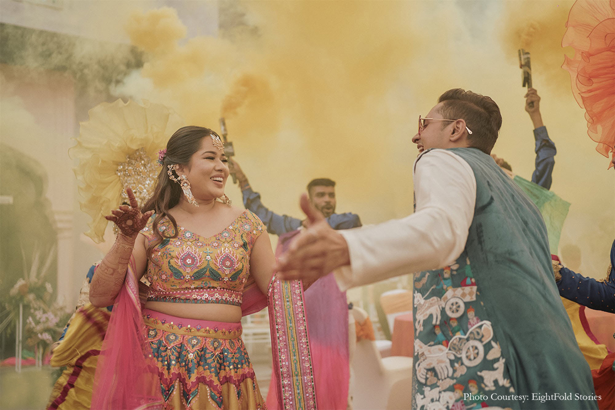 Ayushree Baruha and Saharsh Surana, Fairmont Jaipur