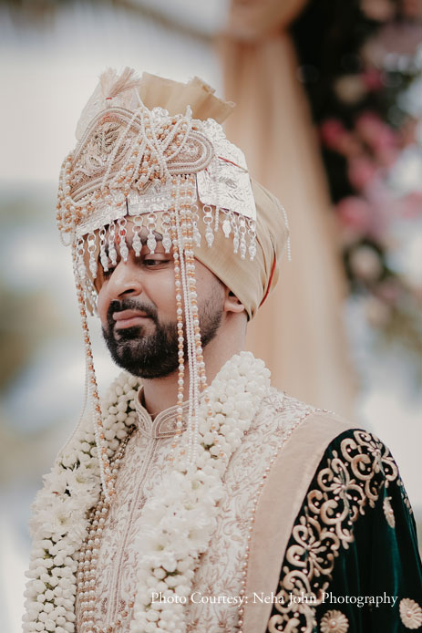 Carishma and Gaurav, Taj Green Cove Resort and Spa, Kovalam