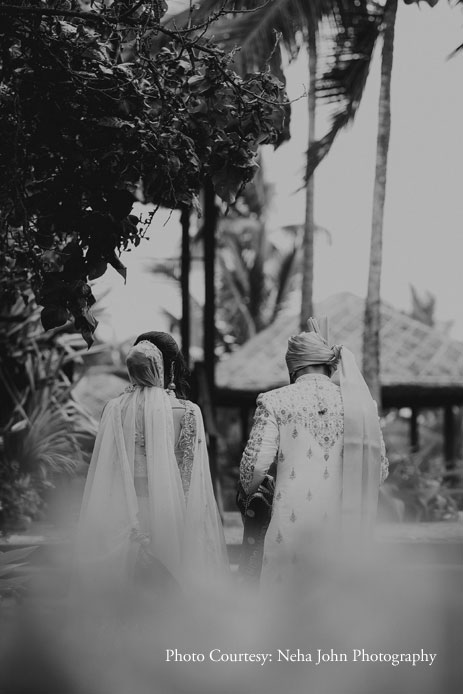 Carishma and Gaurav, Taj Green Cove Resort and Spa, Kovalam