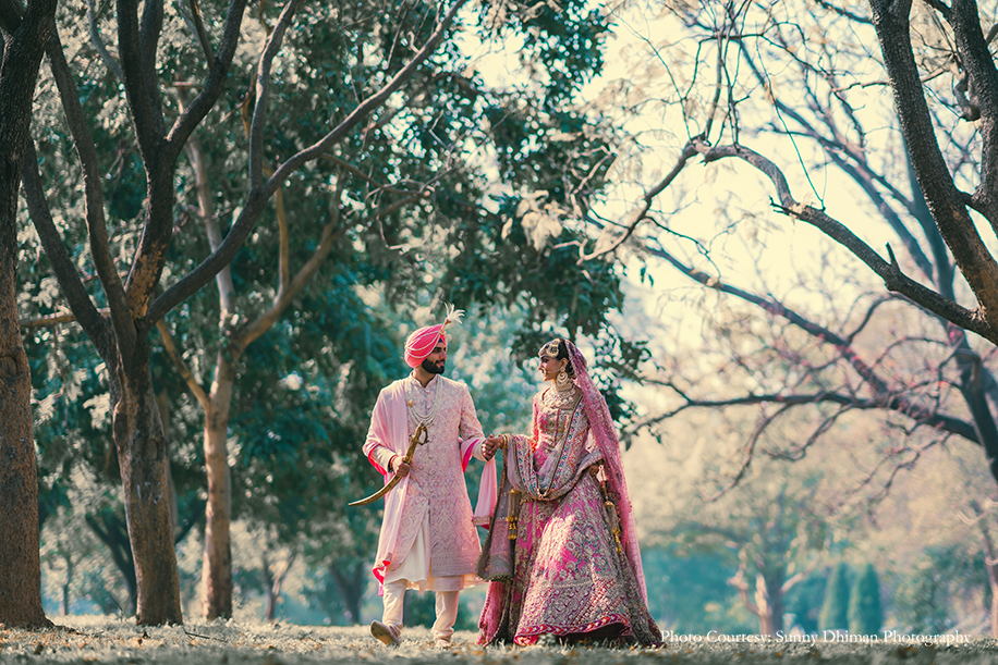 Davina and Nikhil, The Lalit, Chandigarh