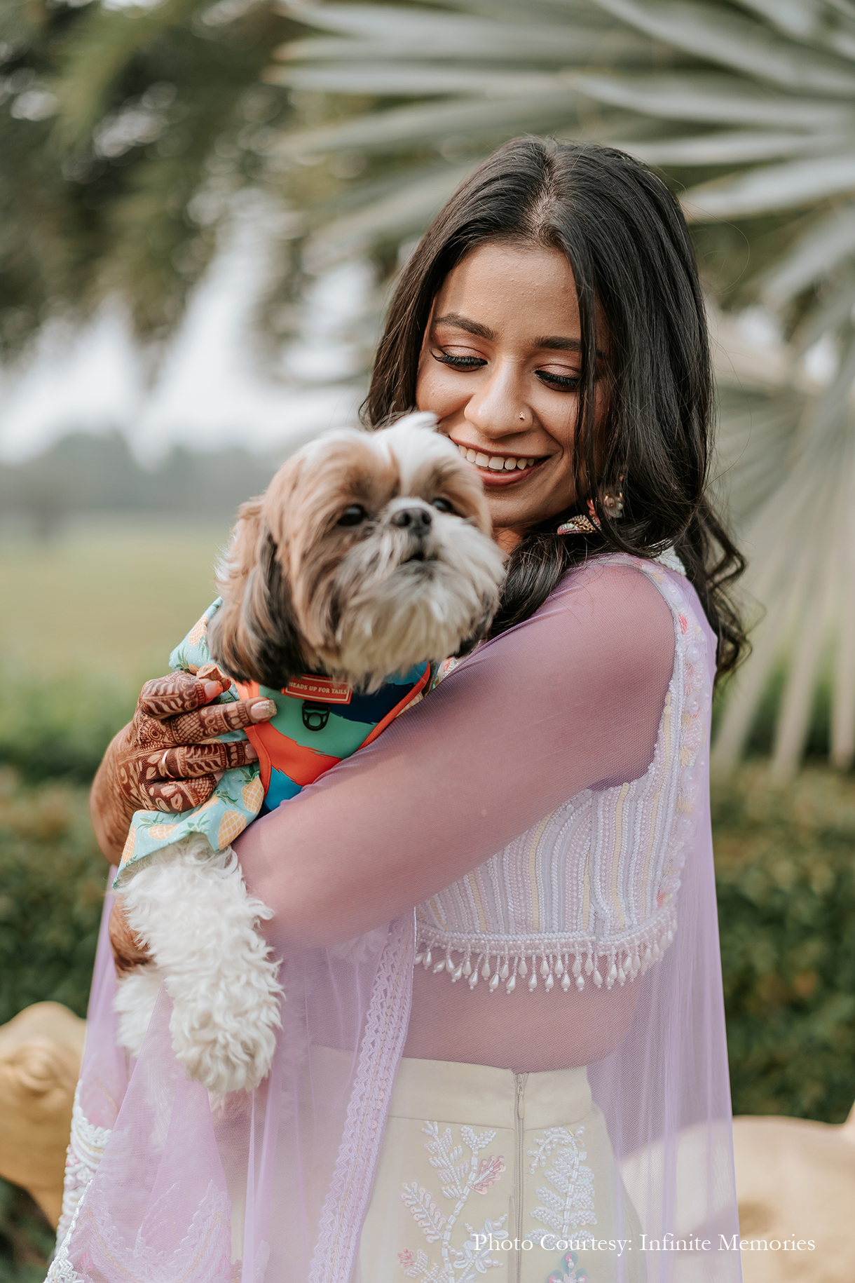 Deepankshi and Sahil, Karma Lakelands, Gurugram