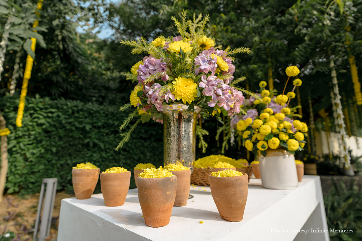 Deepankshi and Sahil, Karma Lakelands, Gurugram