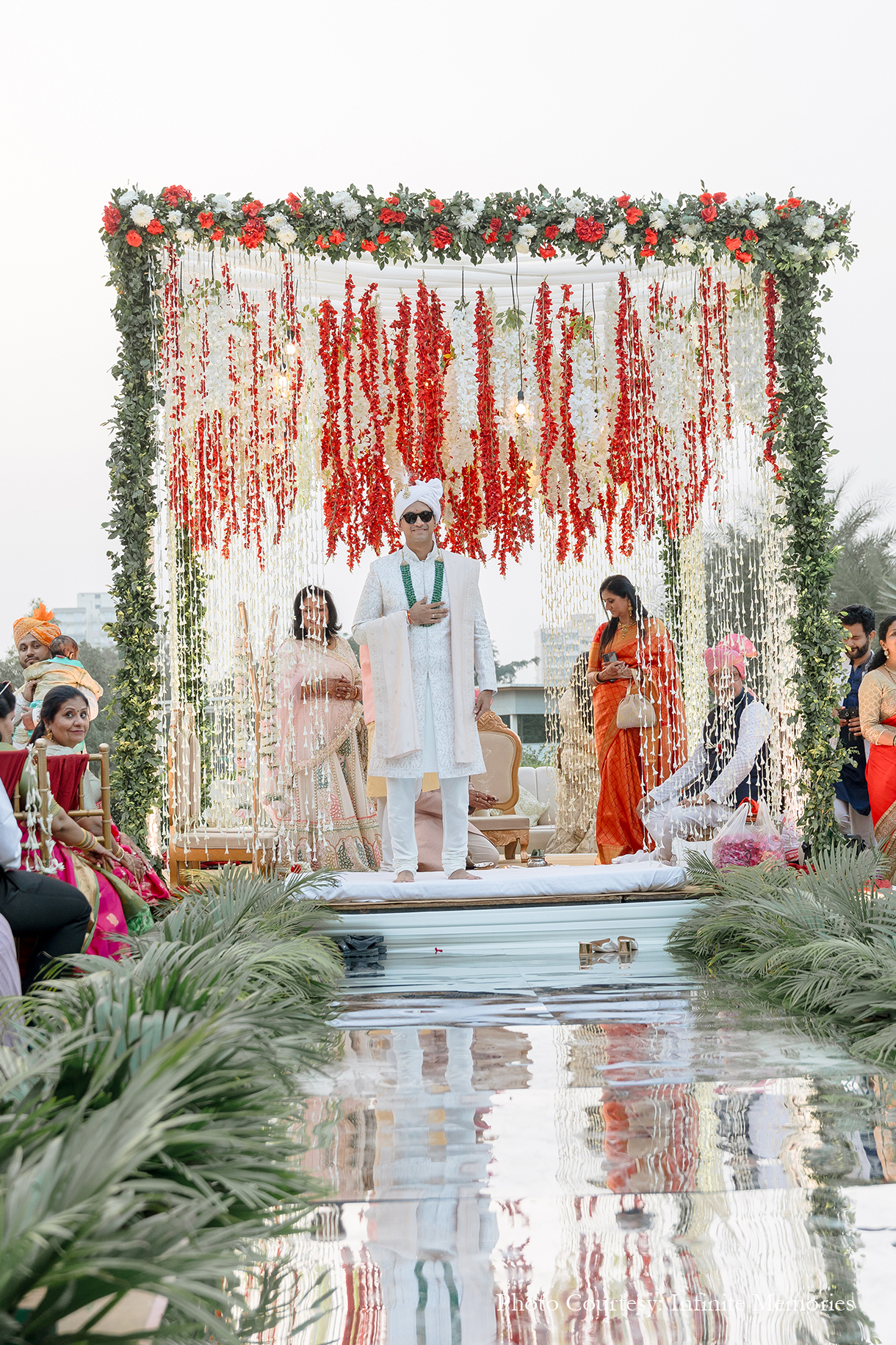 Deepankshi and Sahil, Karma Lakelands, Gurugram