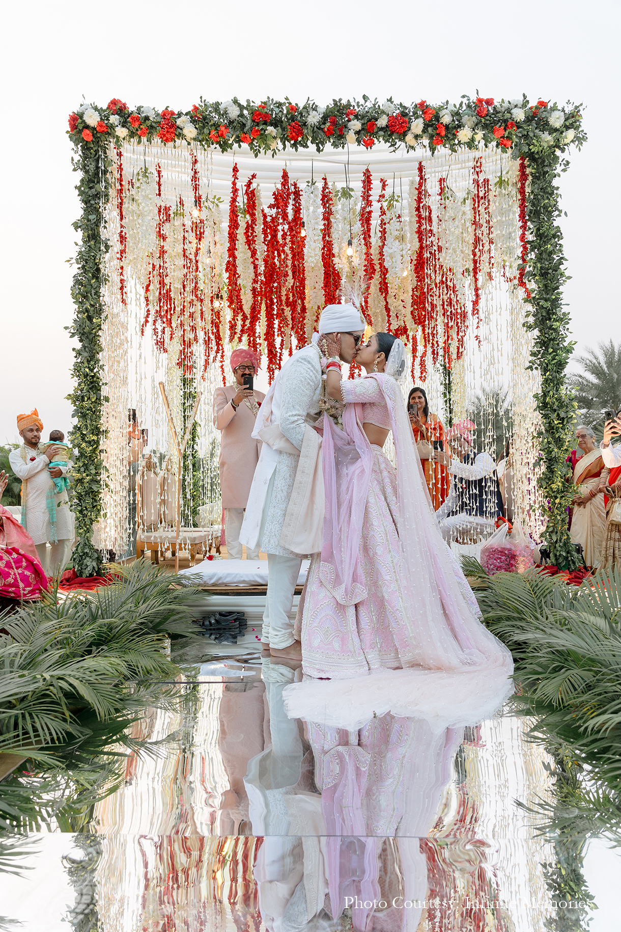 Deepankshi and Sahil, Karma Lakelands, Gurugram