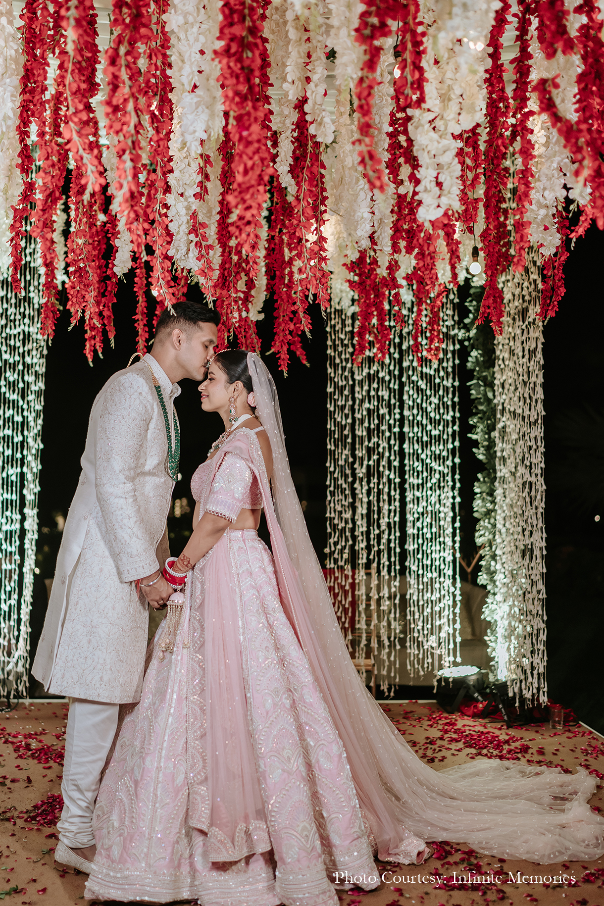 Deepankshi and Sahil, Karma Lakelands, Gurugram