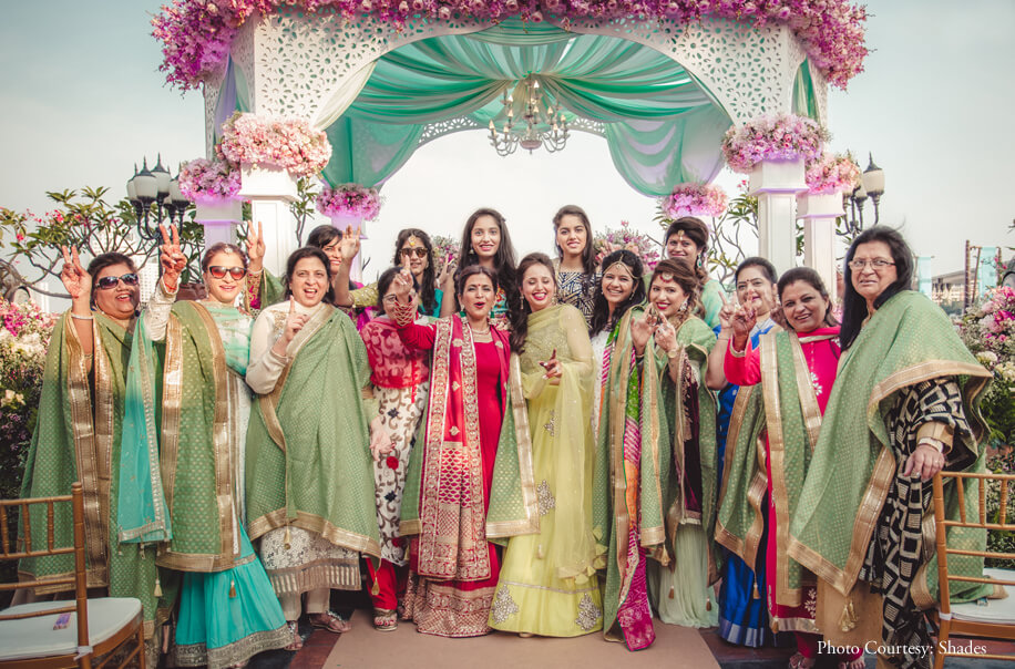 Menaka and Gaurav’s big day was filled with big smiles