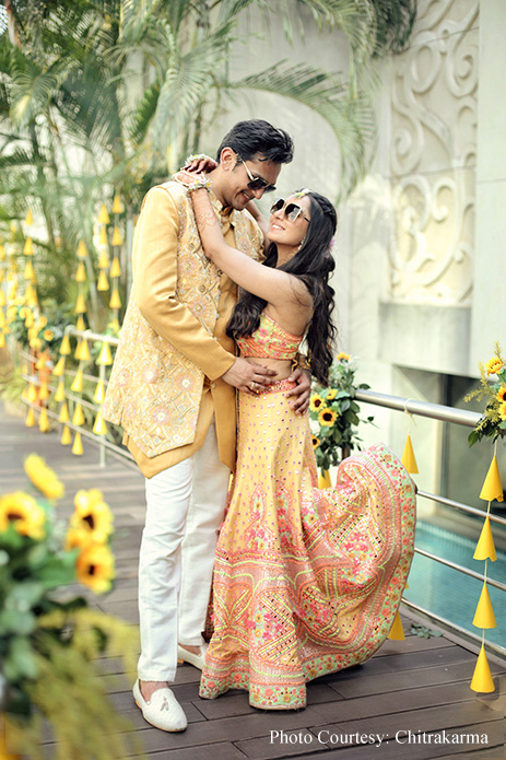 Ipshita Thanawala and Vishesh Kadakia, Taj Santacruz