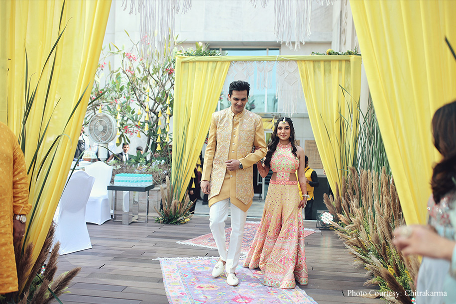 Ipshita Thanawala and Vishesh Kadakia, Taj Santacruz