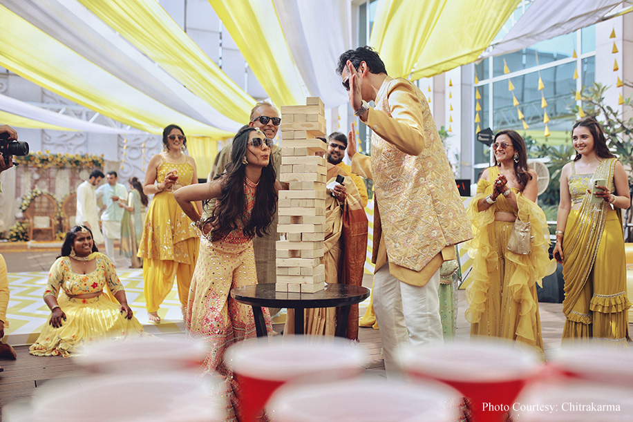 Ipshita Thanawala and Vishesh Kadakia, Taj Santacruz