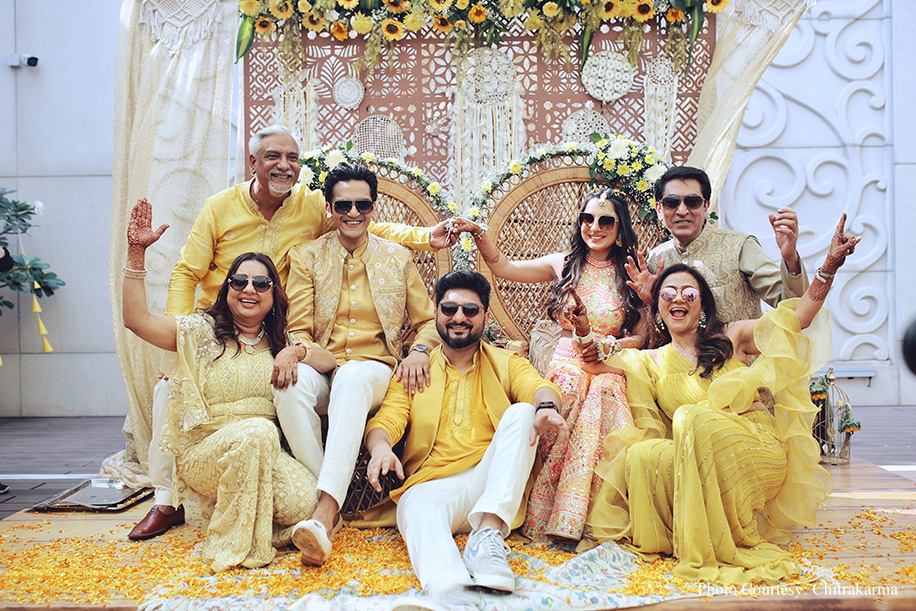 Ipshita Thanawala and Vishesh Kadakia, Taj Santacruz