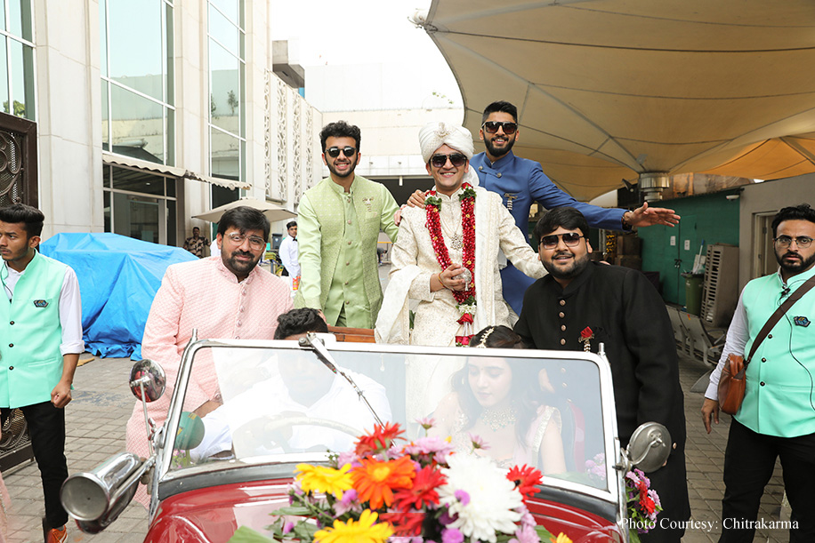 Ipshita Thanawala and Vishesh Kadakia, Taj Santacruz