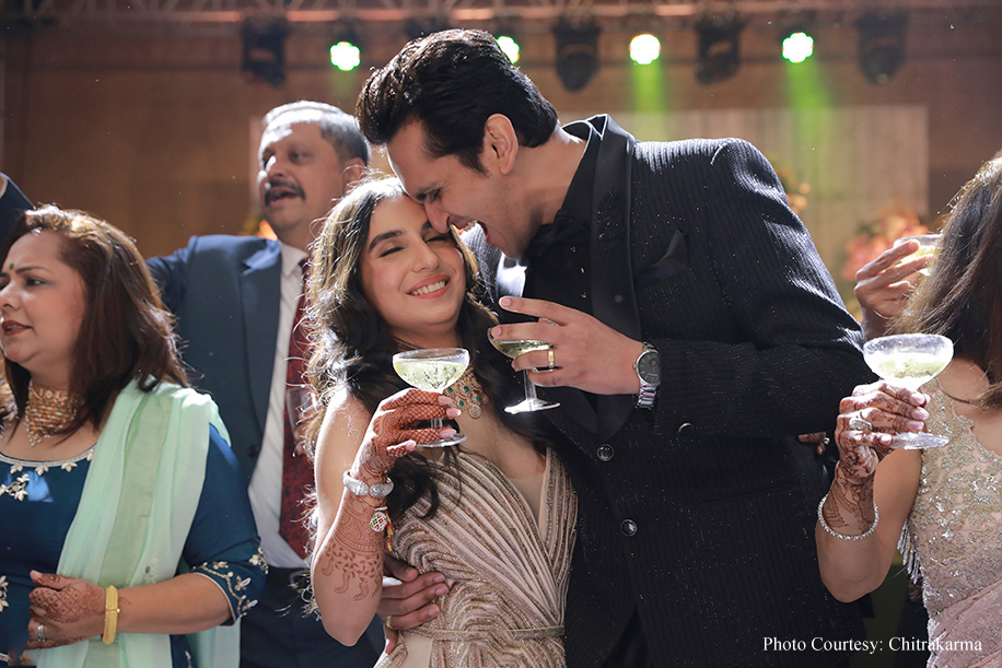 Ipshita Thanawala and Vishesh Kadakia, Taj Santacruz