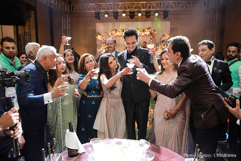 Ipshita Thanawala and Vishesh Kadakia, Taj Santacruz