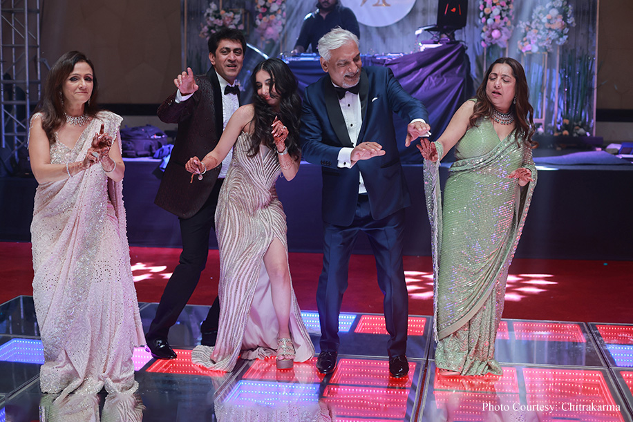 Ipshita Thanawala and Vishesh Kadakia, Taj Santacruz