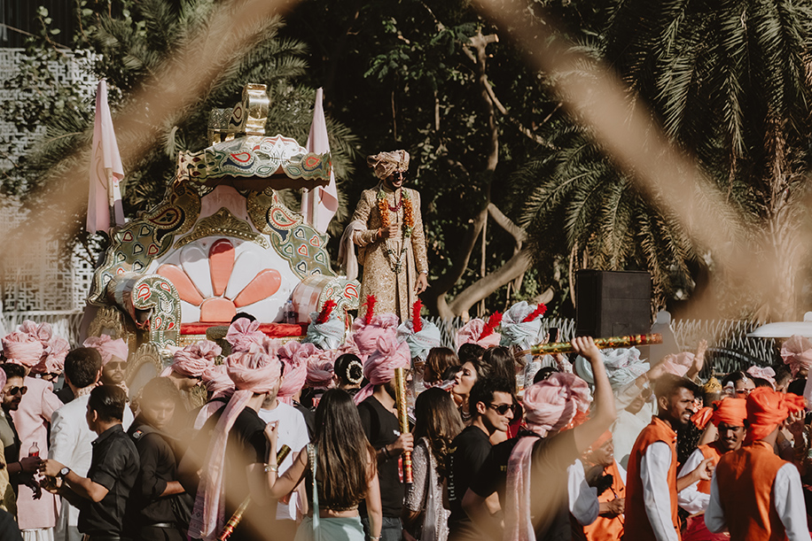 Isha and Rahil, JioWorld Garden, Mumbai