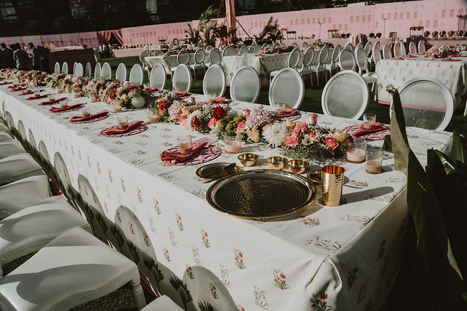 Isha and Rahil, JioWorld Garden, Mumbai
