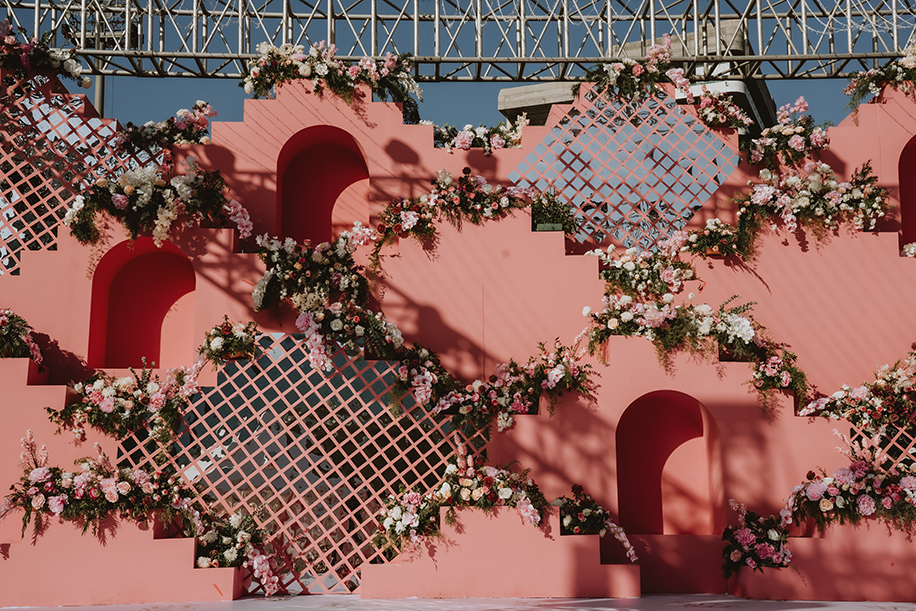 Isha and Rahil, JioWorld Garden, Mumbai