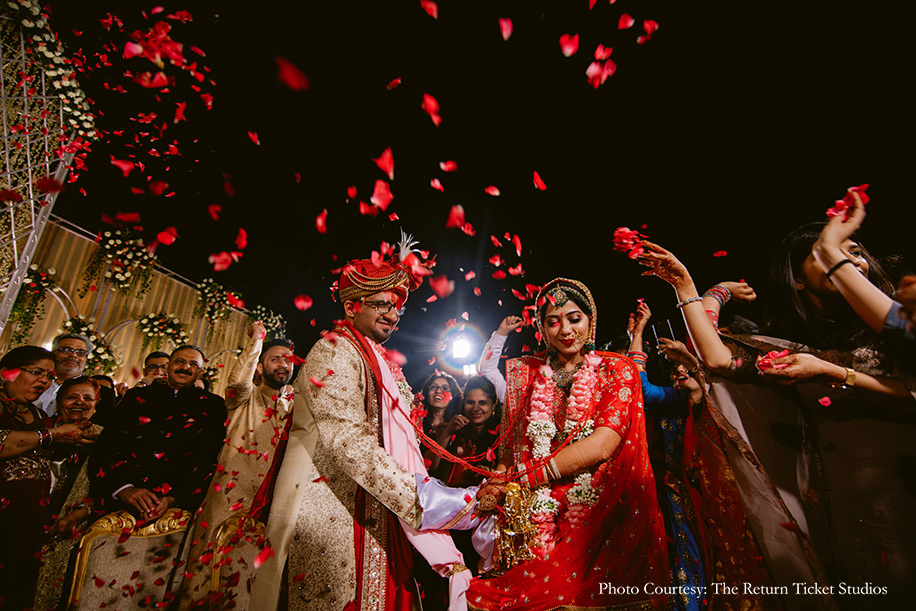 Hindu wedding phera