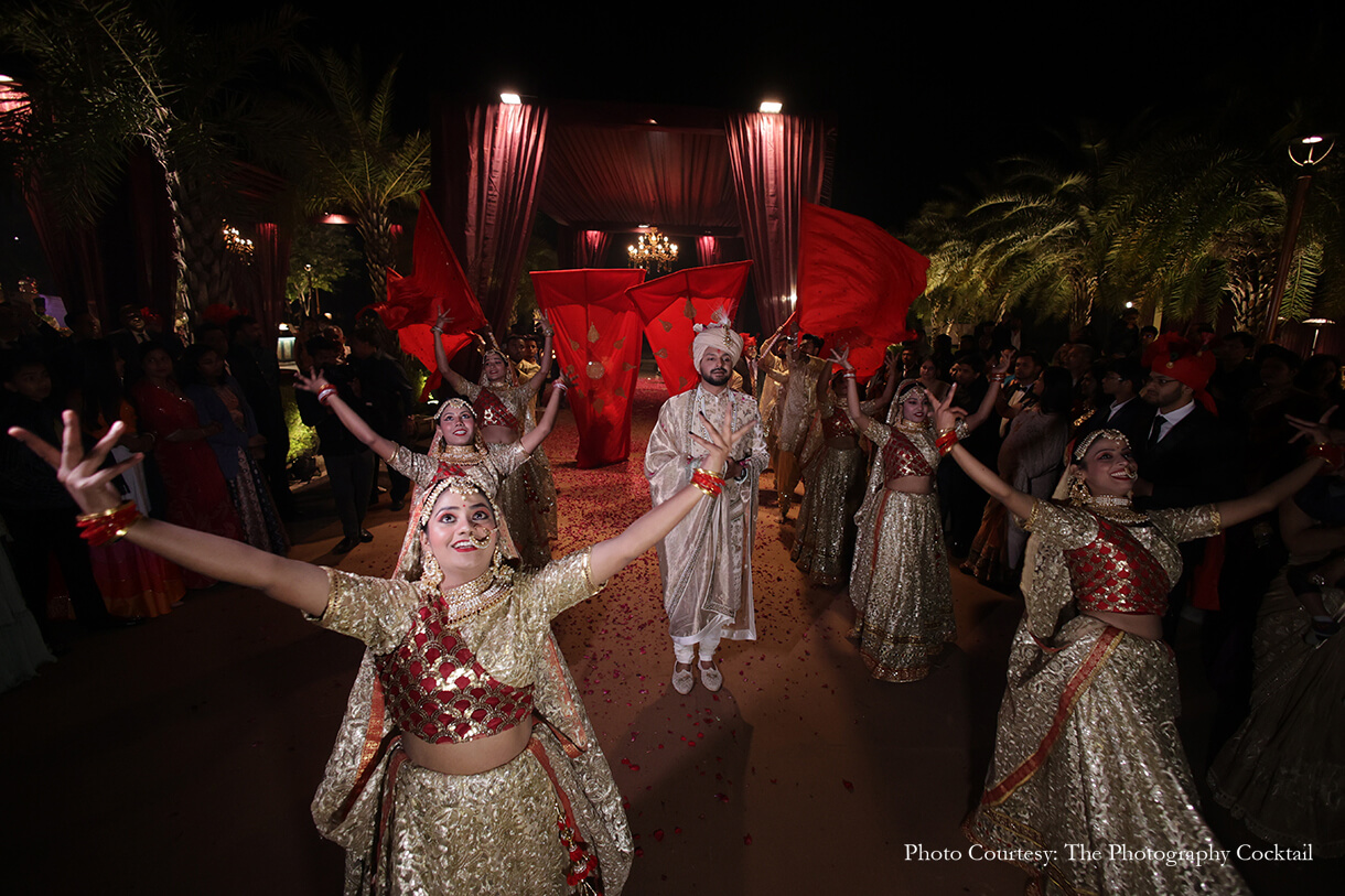 Jeevika and Nitish Gupta, ITC Grand Bharat, Delhi NCR | WeddingSutra