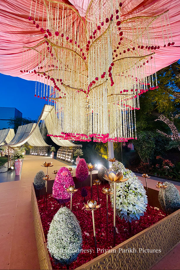 Floral Chandeliers