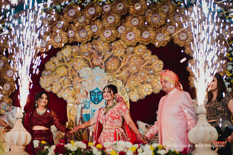 Krishna Mahima theme for wedding