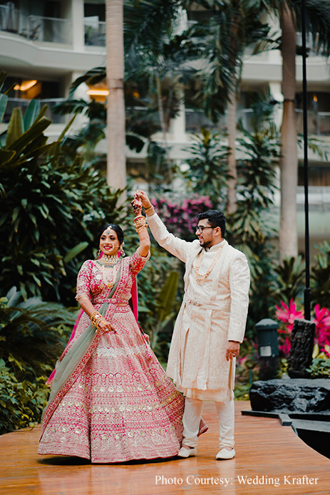 Vidhi Mehta and Kartik Pawani, Hotel Sahara Star, Mumbai