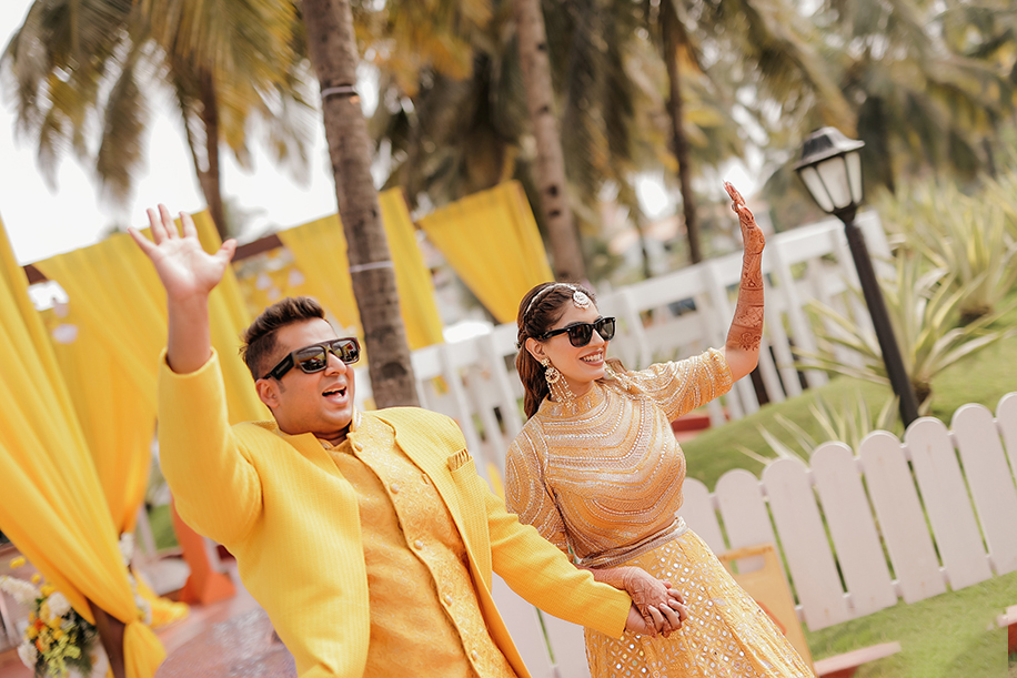 Maahin Daruwala and Arsh Biran, Holiday Inn Resort Goa
