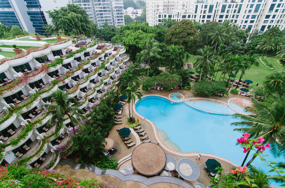 Bharat and Mili, Shangri-La Hotel Singapore