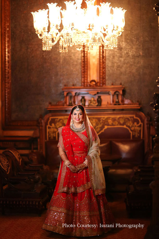 Neha and Rahil, Taj Falaknuma Palace, Hyderabad