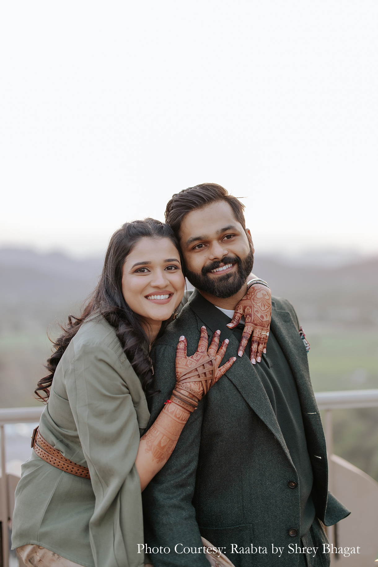 Neomi Sanghrajka and Rakshit Singh, Jaipur