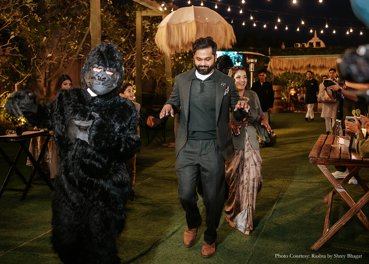 Neomi Sanghrajka and Rakshit Singh, Jaipur