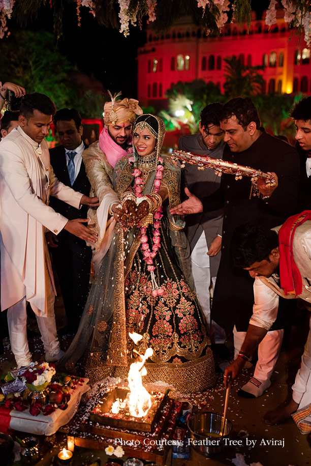 Nidhi and Rahul, Radisson Blu Udaipur Palace Resort & Spa