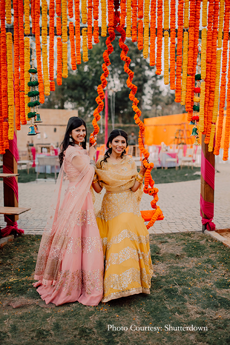 Nikita and Udit, Amaara Farms, New Delhi