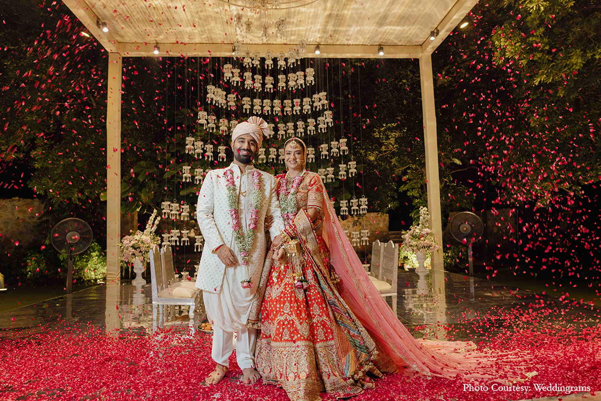 Nishtha Gandhi Malik and Karan Malik, New Delhi