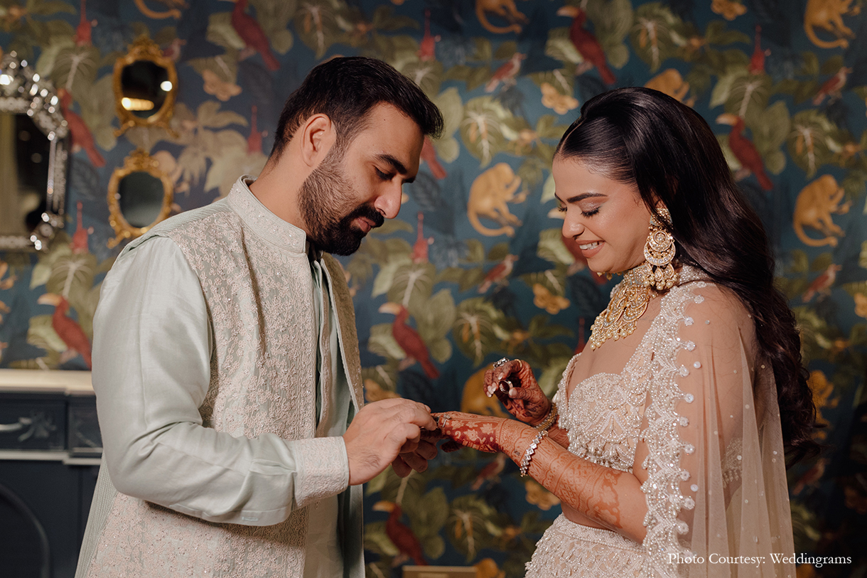 Nishtha Gandhi Malik and Karan Malik, New Delhi