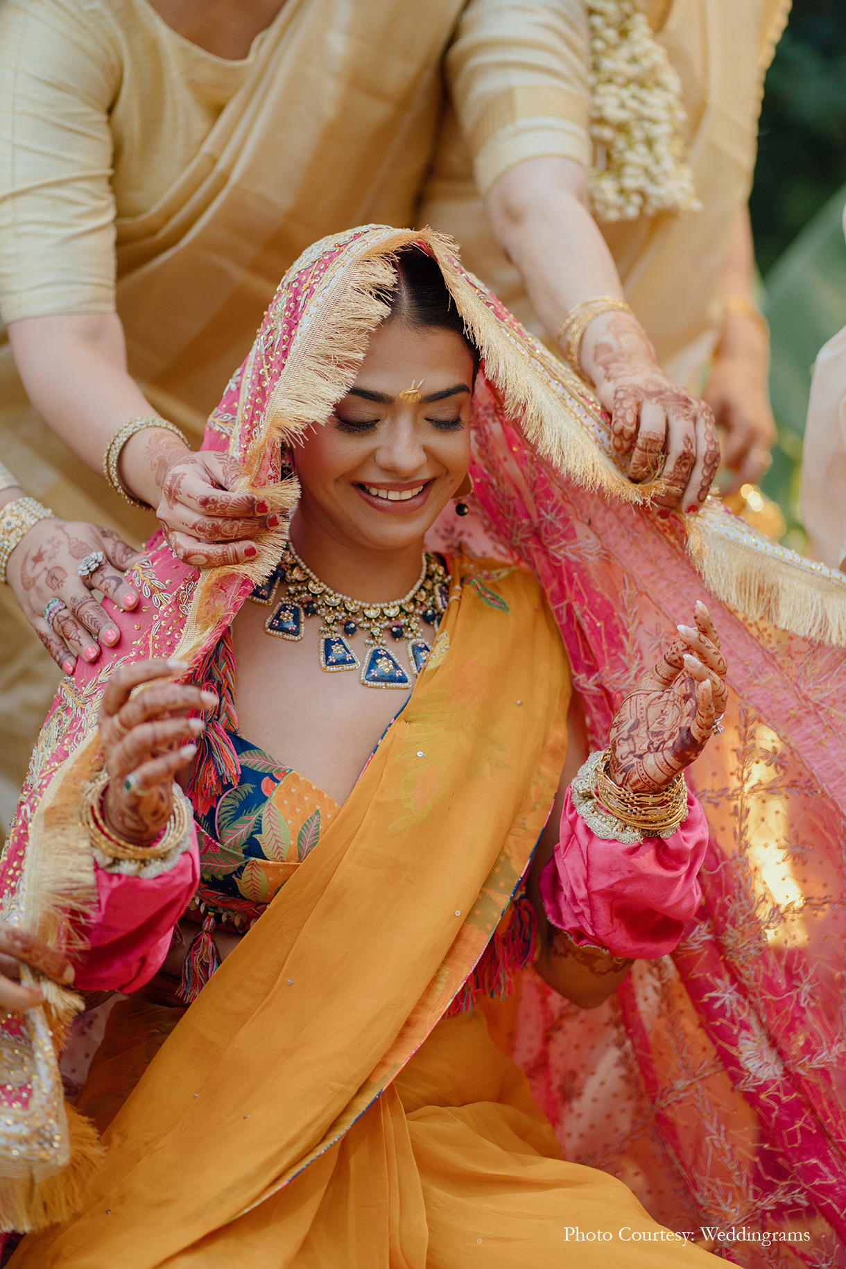 Nishtha Gandhi Malik and Karan Malik, New Delhi